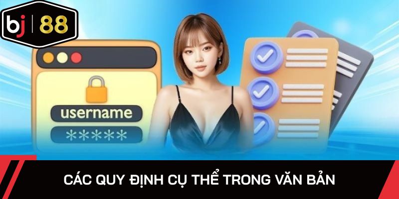 Các quy định cụ thể trong văn bản quy định trách nhiệm 2 bên
